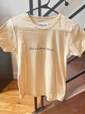 Graphic baby tee